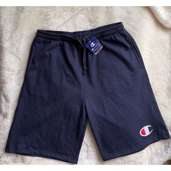 NWT Champion Men's Big & Tall Athletic Cotton Shorts with Pockets - Picture 4 of 7